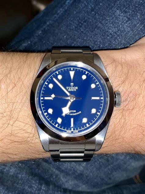 tudor black bay 41 blau|tudor black bay 41 used.